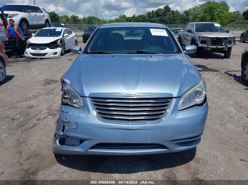 2012 Chrysler 200 Lx VIN: 1C3CCBAB1CN262217 Lot: 39665098