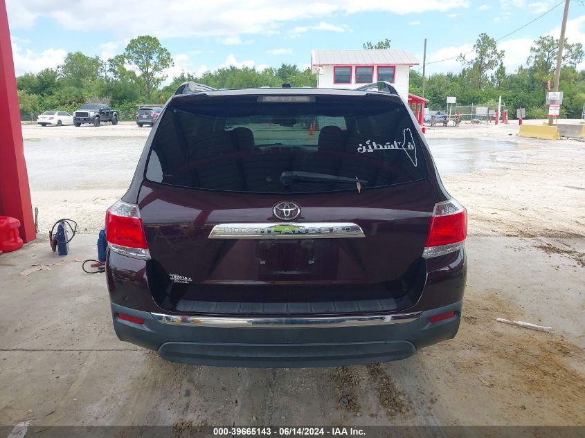 2011 Toyota Highlander Limited V6 VIN: 5TDYK3EHXBS033701 Lot: 39665143