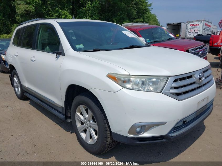 2013 Toyota Highlander Se V6 VIN: 5TDBK3EH1DS211097 Lot: 39665160