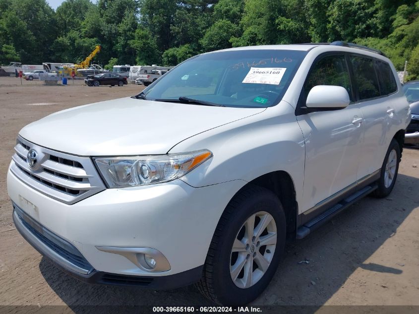 2013 Toyota Highlander Se V6 VIN: 5TDBK3EH1DS211097 Lot: 39665160