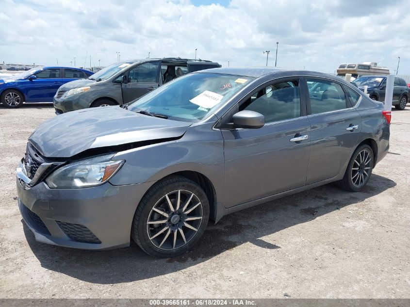 2016 Nissan Sentra S VIN: 3N1AB7AP0GY288088 Lot: 39665161