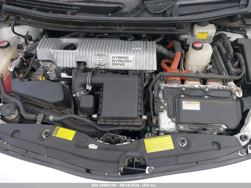 2014 Toyota Prius VIN: JTDKN3DU1E0375167 Lot: 39665165