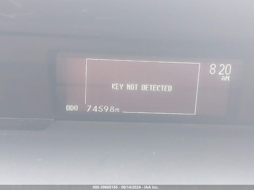 2014 Toyota Prius VIN: JTDKN3DU1E0375167 Lot: 39665165