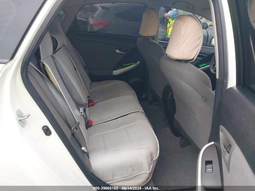 2014 Toyota Prius VIN: JTDKN3DU1E0375167 Lot: 39665165