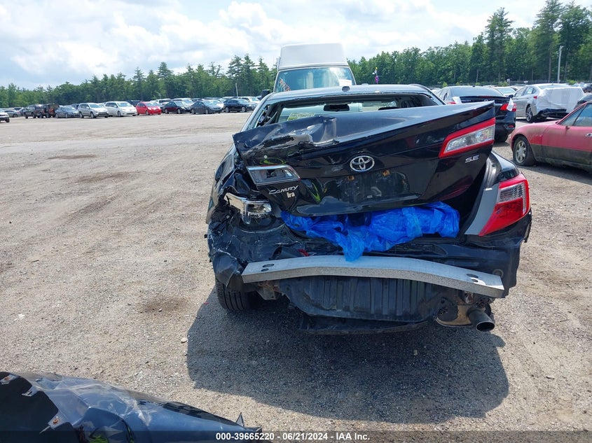 2012 Toyota Camry Se Limited Edition VIN: 4T1BF1FK5CU192174 Lot: 39665220