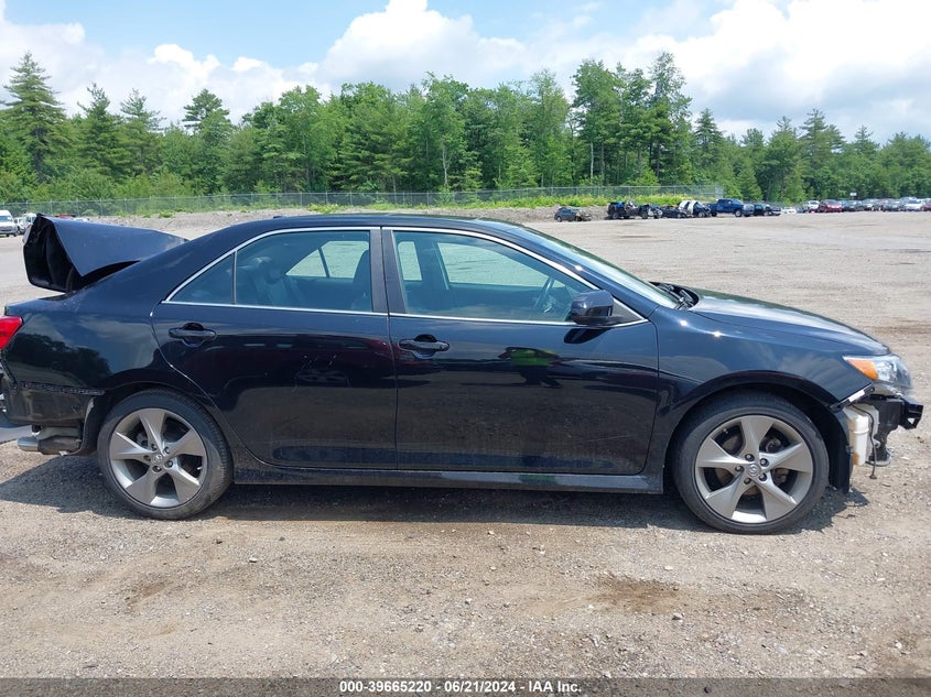 2012 Toyota Camry Se Limited Edition VIN: 4T1BF1FK5CU192174 Lot: 39665220