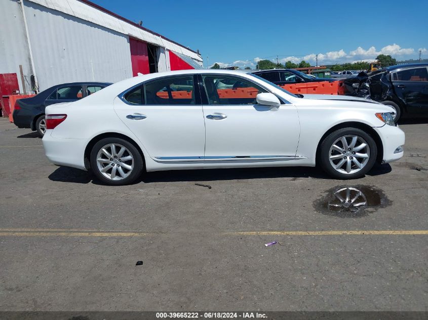 2007 Lexus Ls 460 VIN: JTHBL46F175028386 Lot: 39665222