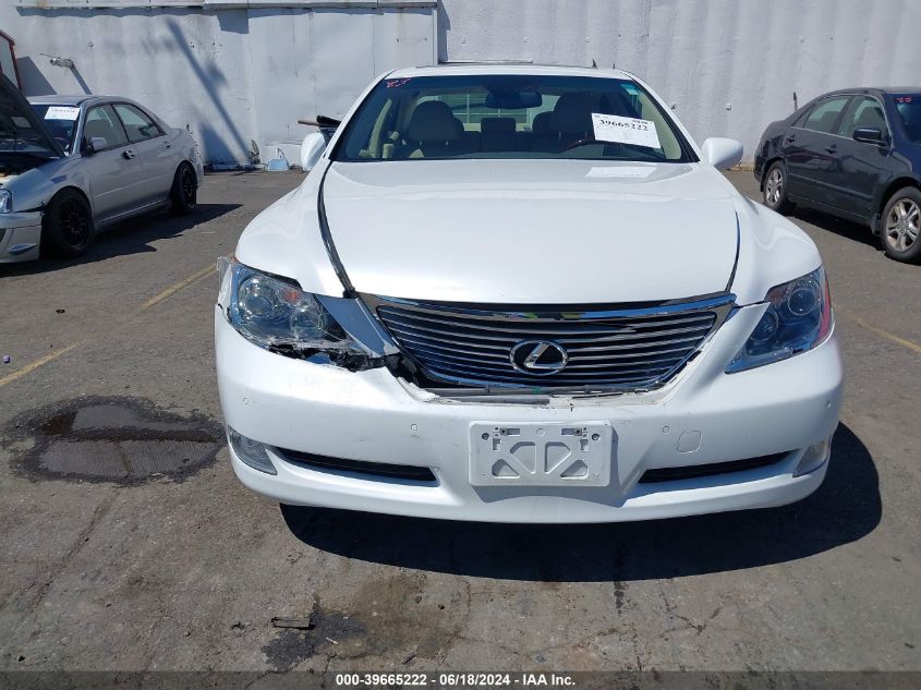 2007 Lexus Ls 460 VIN: JTHBL46F175028386 Lot: 39665222