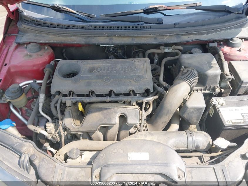 2011 Kia Forte Ex VIN: KNAFU4A20B5465015 Lot: 39665233