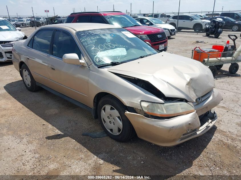 1HGCG16492A023008 2002 Honda Accord 3.0 Lx