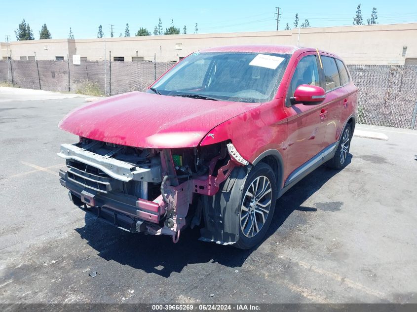 2018 Mitsubishi Outlander Se VIN: JA4AD3A36JZ023356 Lot: 39665269