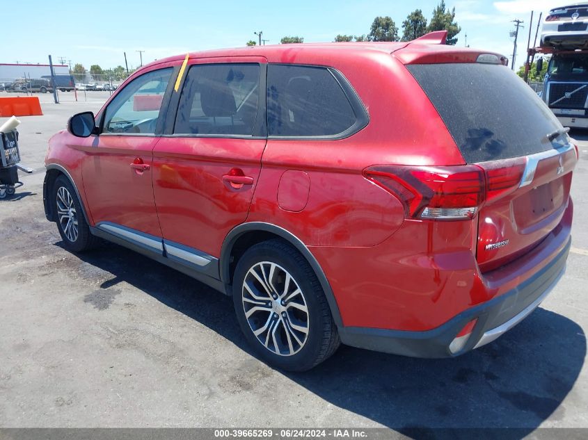 2018 Mitsubishi Outlander Se VIN: JA4AD3A36JZ023356 Lot: 39665269