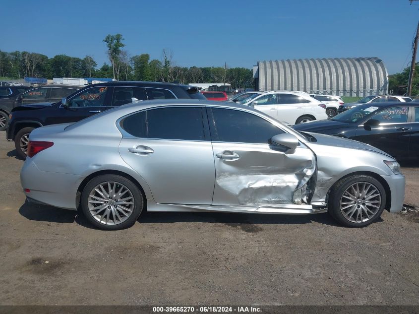 2013 Lexus Gs 350 VIN: JTHCE1BL7D5007420 Lot: 39665270