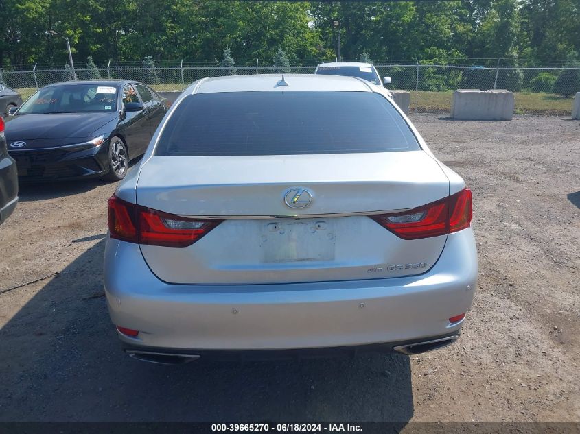 2013 Lexus Gs 350 VIN: JTHCE1BL7D5007420 Lot: 39665270