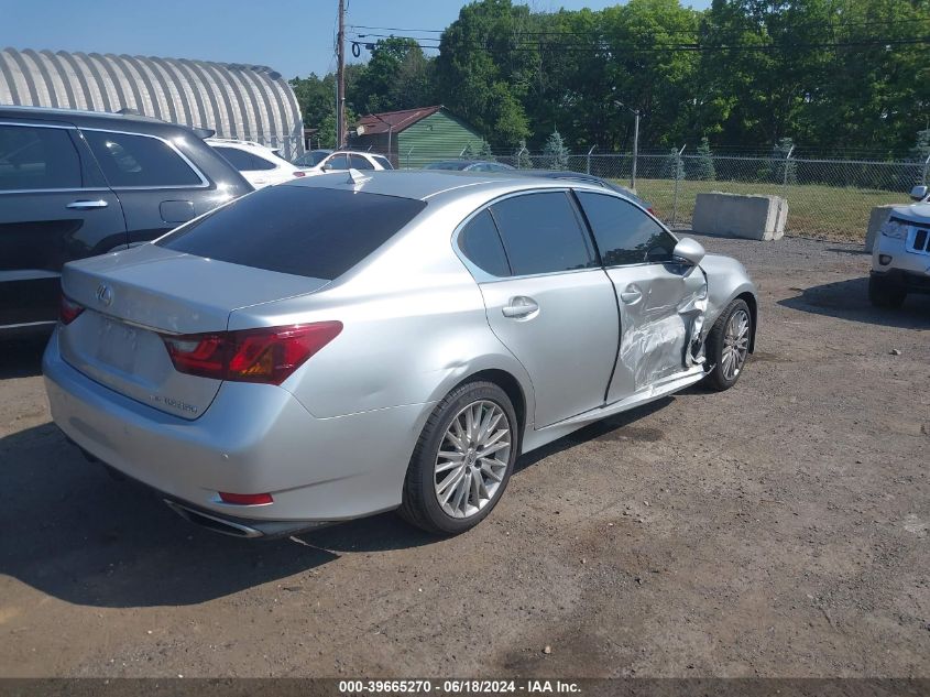 2013 Lexus Gs 350 VIN: JTHCE1BL7D5007420 Lot: 39665270