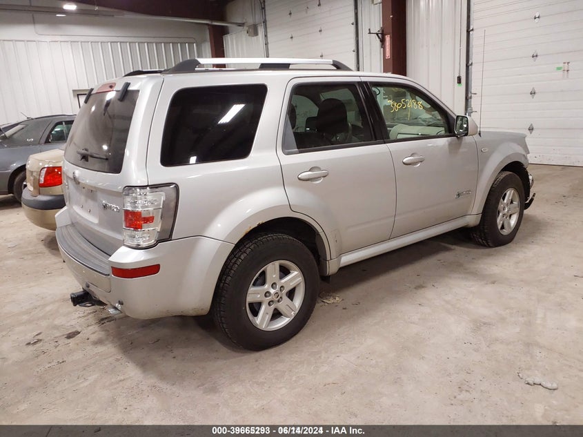 2009 Mercury Mariner Hybrid VIN: 4M2CU29369KJ01579 Lot: 39665293
