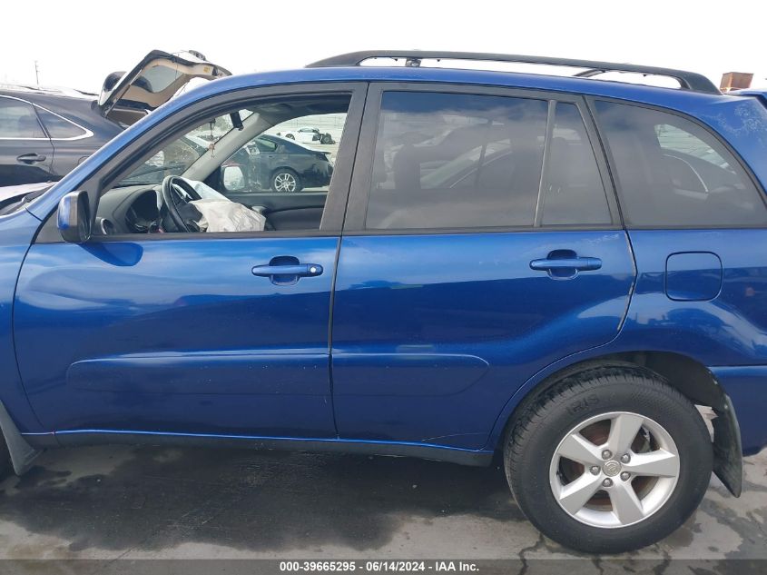 2004 Toyota Rav4 VIN: JTEGD20VX40045118 Lot: 39665295