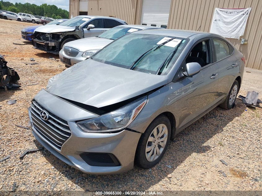 VIN 3KPC24A66NE173215 2022 HYUNDAI ACCENT SE