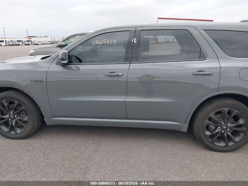 2021 Dodge Durango R/T Awd VIN: 1C4SDJCT5MC848470 Lot: 39665313