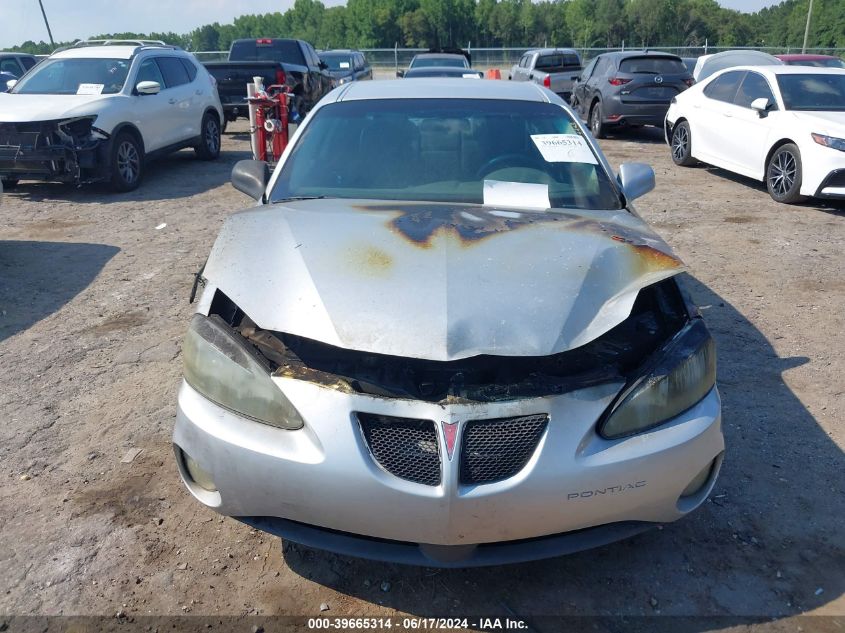 2004 Pontiac Grand Prix Gt1 VIN: 2G2WP522741272125 Lot: 39665314