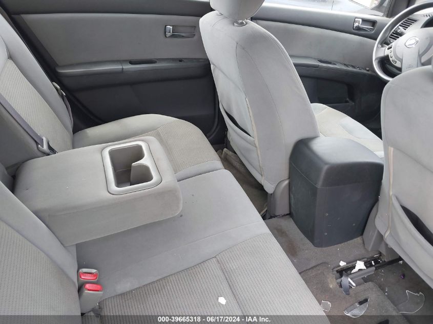 2010 Nissan Sentra 2.0S VIN: 3N1AB6AP6AL610828 Lot: 39665318