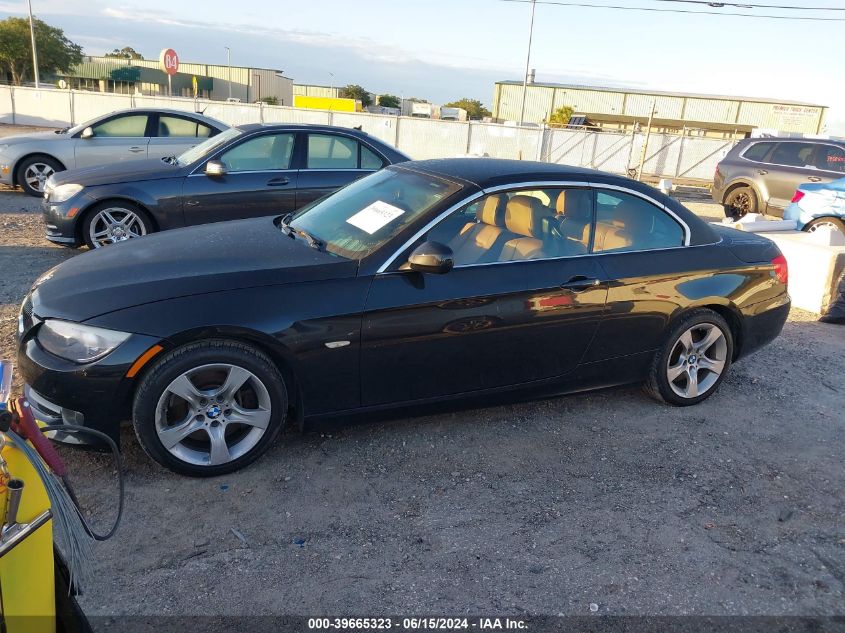 2011 BMW 335I VIN: WBADX7C58BE581005 Lot: 39665323