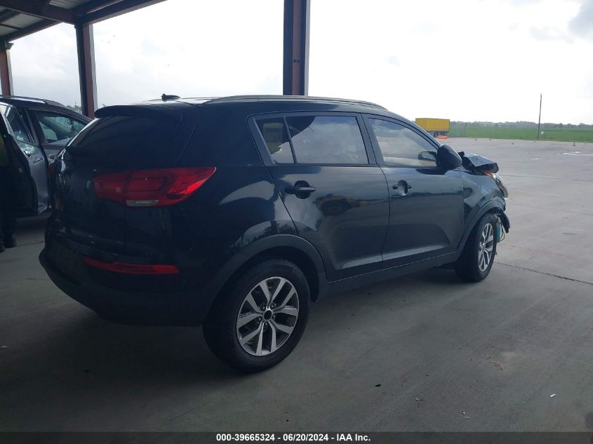 2016 Kia Sportage Lx VIN: KNDPB3AC8G7848096 Lot: 39665324