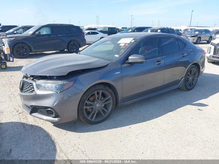 VIN 19UUB2F6XJA007988 2018 ACURA TLX TECH+A/TCH+AR