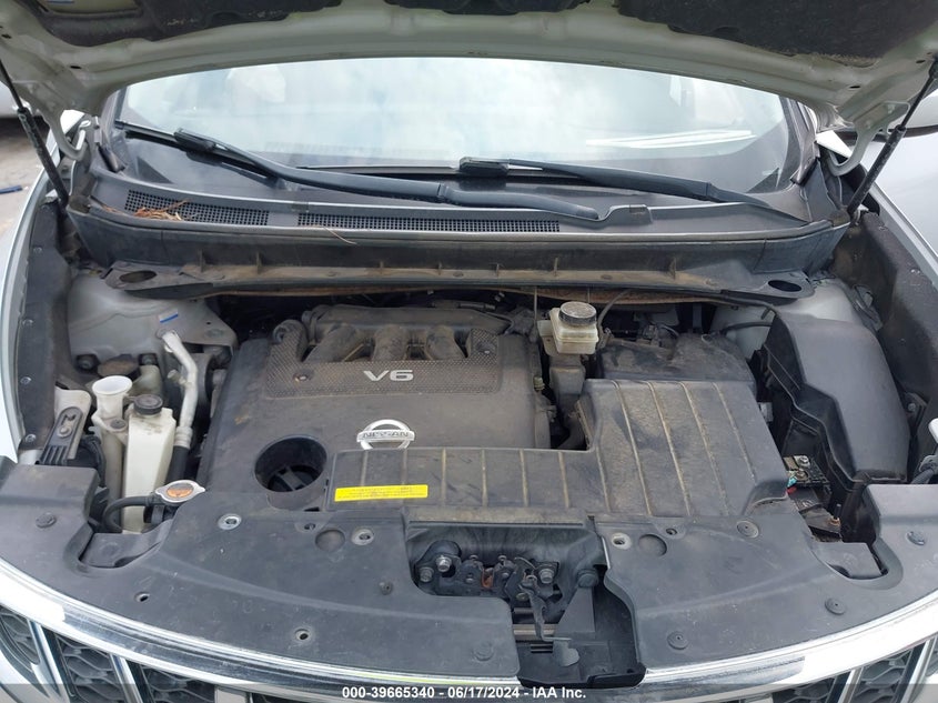 2011 Nissan Murano Le VIN: JN8AZ1MW2BW150369 Lot: 39665340