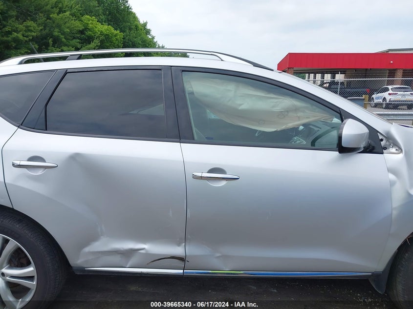 2011 Nissan Murano Le VIN: JN8AZ1MW2BW150369 Lot: 39665340