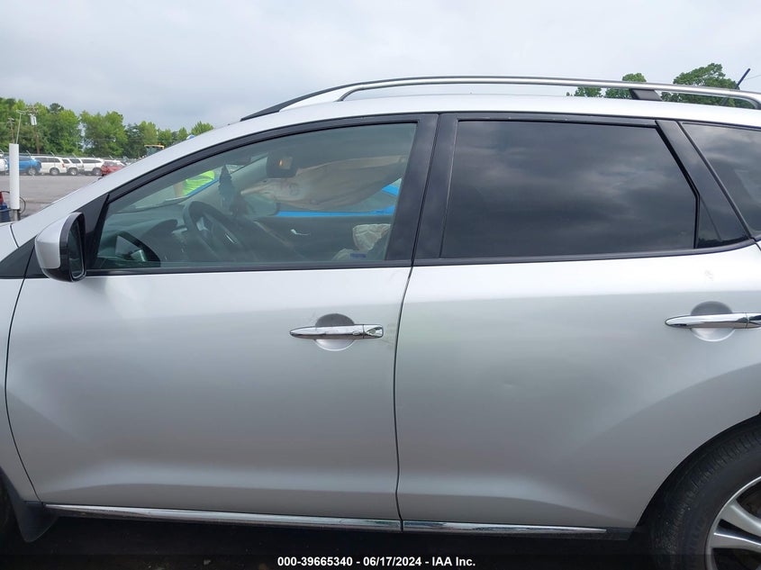 2011 Nissan Murano Le VIN: JN8AZ1MW2BW150369 Lot: 39665340