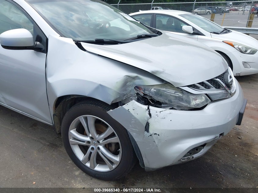 2011 Nissan Murano Le VIN: JN8AZ1MW2BW150369 Lot: 39665340