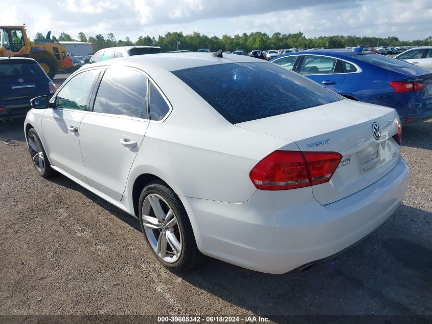 1VWBN7A38EC048716 | 2014 VOLKSWAGEN PASSAT