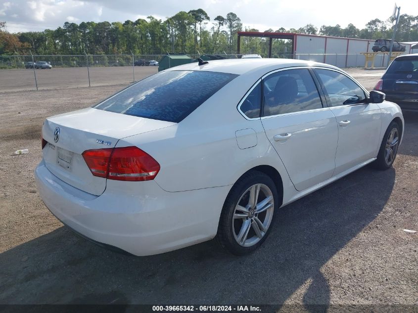 1VWBN7A38EC048716 | 2014 VOLKSWAGEN PASSAT