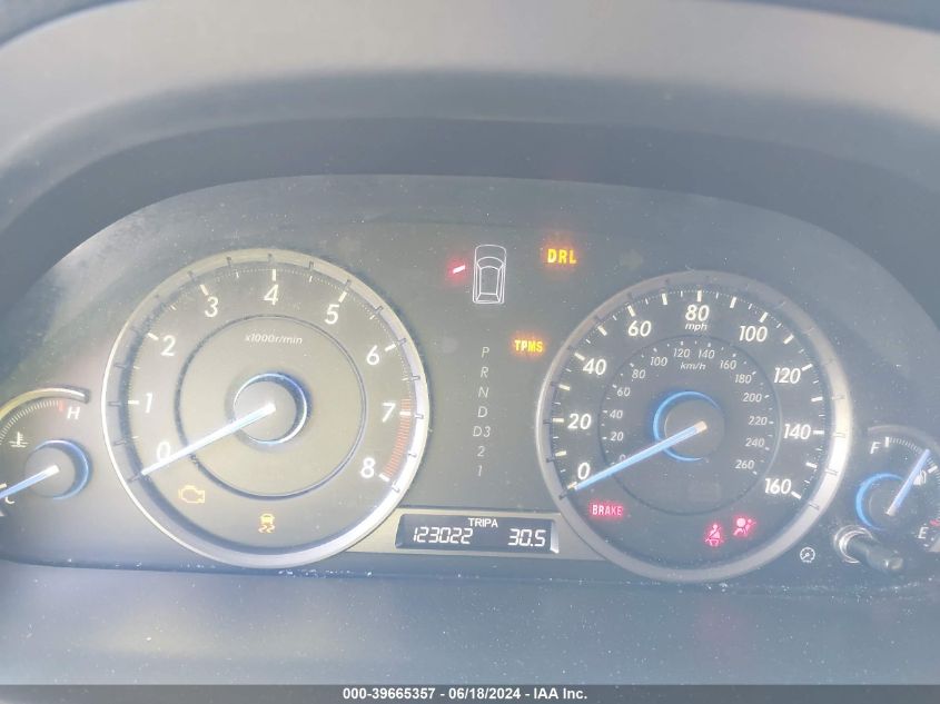 2011 Honda Accord Crosstour Ex-L VIN: 5J6TF2H54BL002627 Lot: 39665357