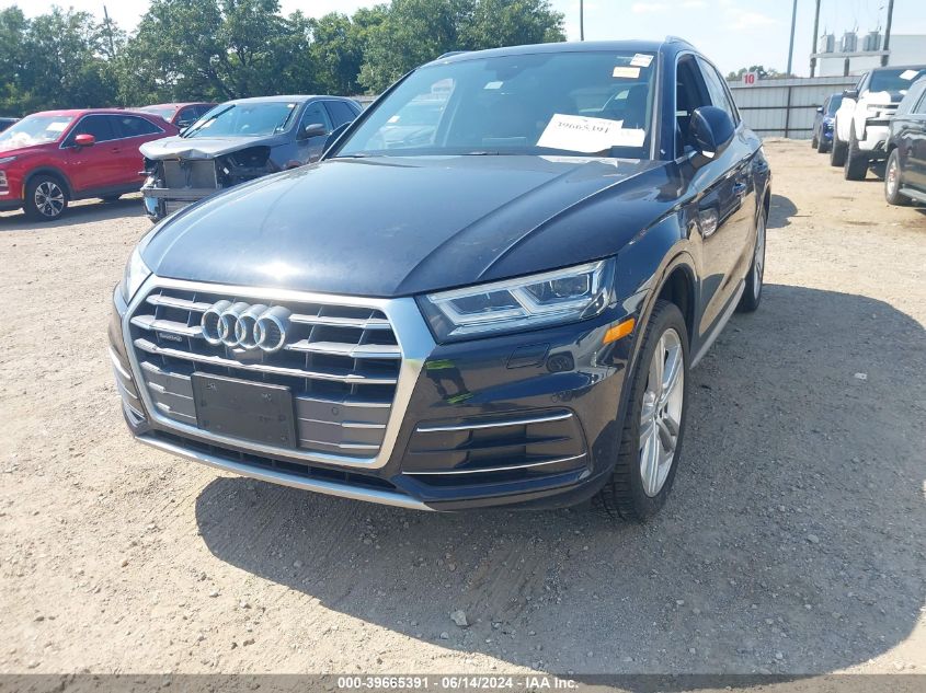 2018 Audi Q5 2.0T Premium/2.0T Tech Premium VIN: WA1CNAFY8J2207463 Lot: 39665391