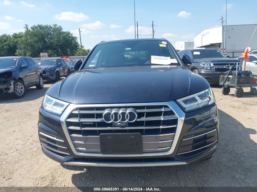 2018 Audi Q5 2.0T Premium/2.0T Tech Premium VIN: WA1CNAFY8J2207463 Lot: 39665391