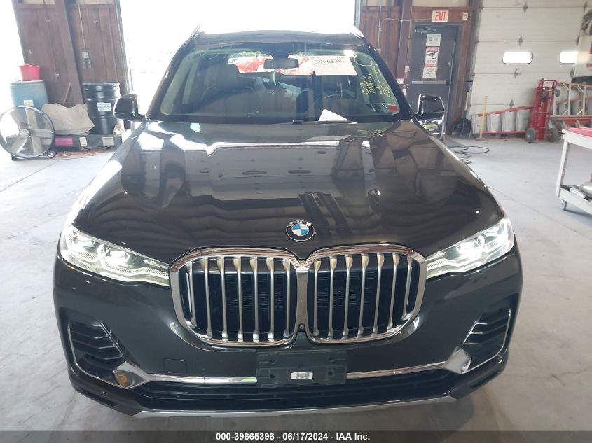 2020 BMW X7 xDrive40I VIN: 5UXCW2C0XL0E74675 Lot: 39665396