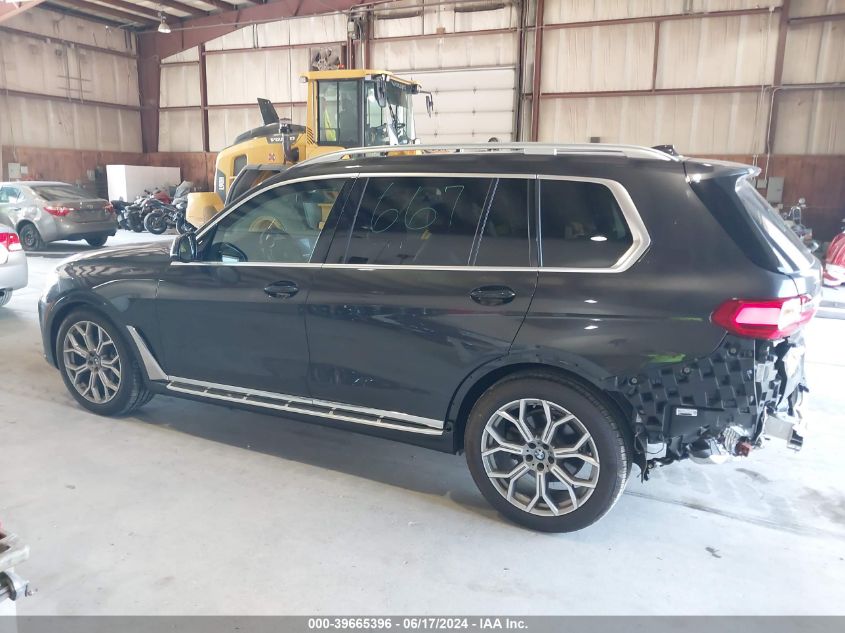 2020 BMW X7 xDrive40I VIN: 5UXCW2C0XL0E74675 Lot: 39665396