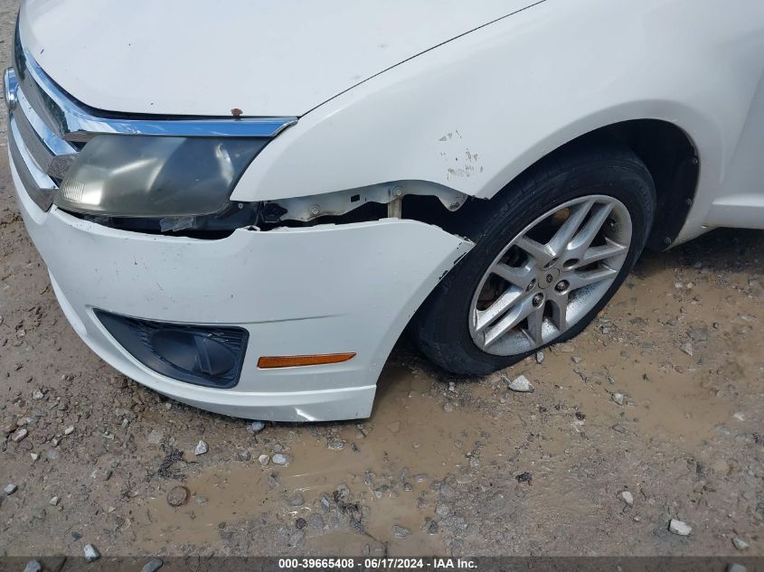 2010 Ford Fusion S VIN: 3FAHP0GA2AR119737 Lot: 39665408