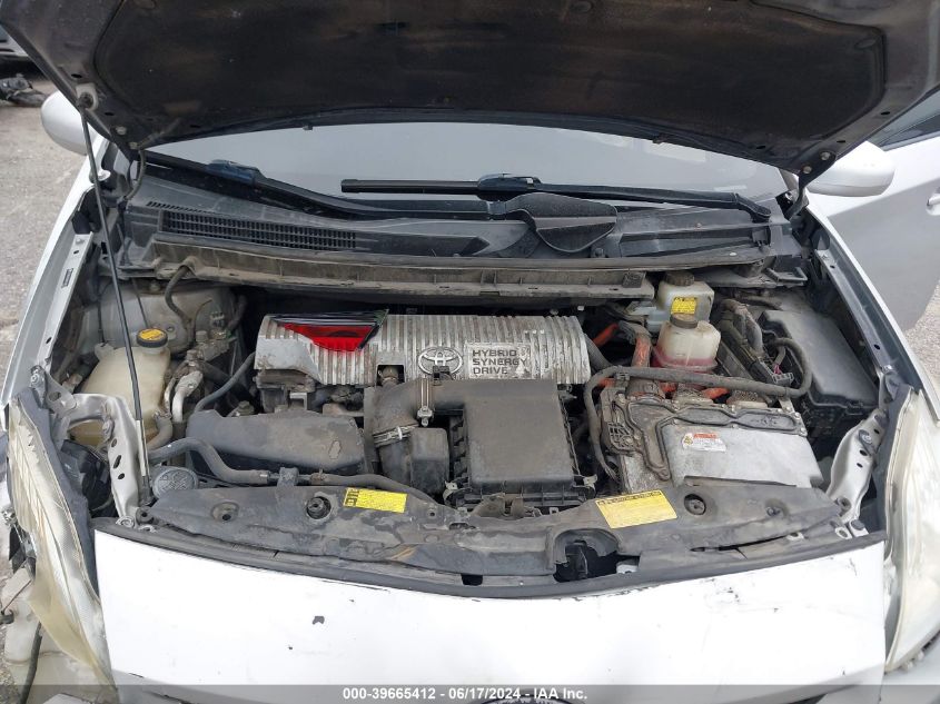 2010 Toyota Prius Ii VIN: JTDKN3DU8A0148813 Lot: 39665412