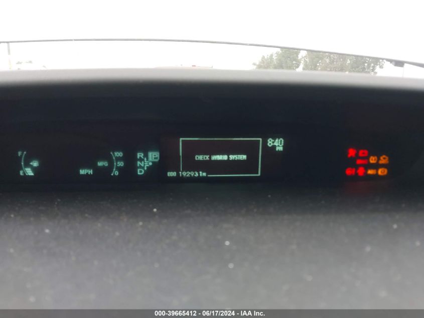 2010 Toyota Prius Ii VIN: JTDKN3DU8A0148813 Lot: 39665412