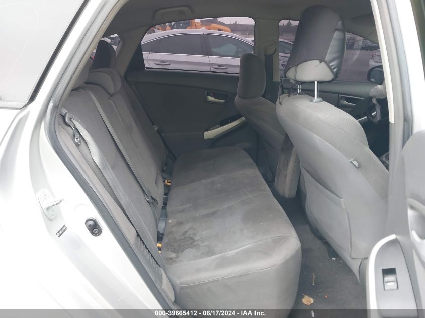 2010 Toyota Prius Ii VIN: JTDKN3DU8A0148813 Lot: 39665412