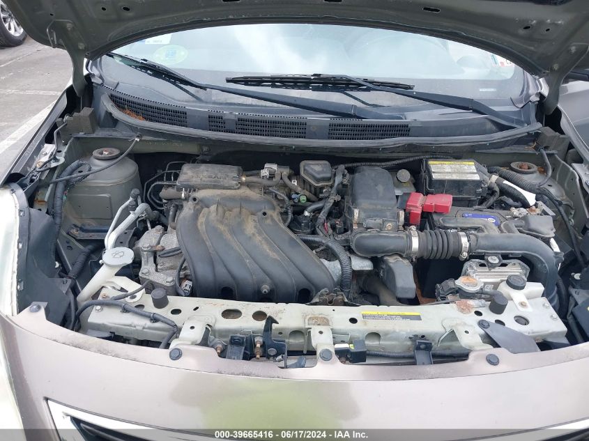 2013 Nissan Versa 1.6 Sv VIN: 3N1CN7AP1DL873609 Lot: 39665416