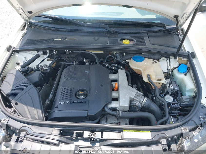 2006 Audi A4 1.8T VIN: WAUAC48H16K009412 Lot: 39665420