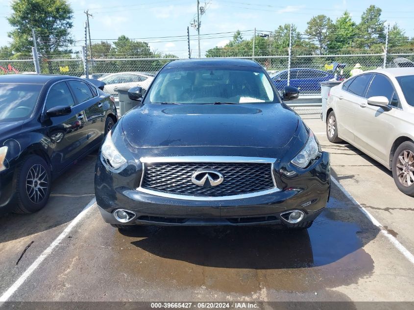 2017 Infiniti Qx70 VIN: JN8CS1MW1HM414294 Lot: 39665427