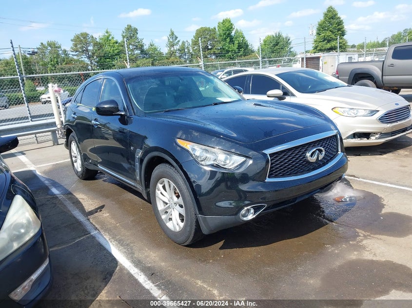 2017 Infiniti Qx70 VIN: JN8CS1MW1HM414294 Lot: 39665427