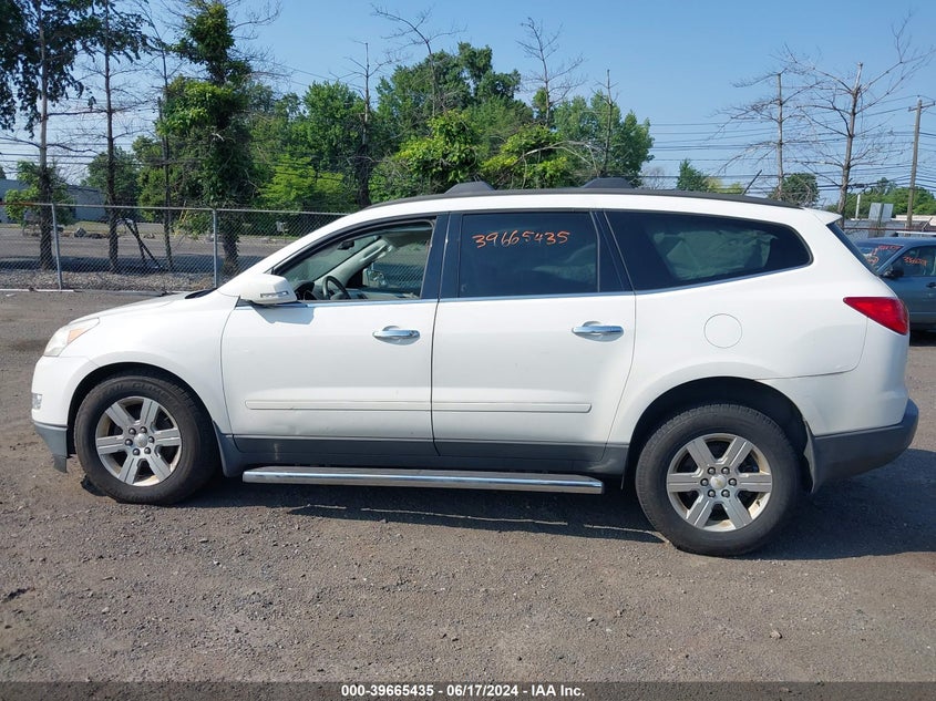 2011 Chevrolet Traverse Lt VIN: 1GNKVJEDXBJ224652 Lot: 39665435