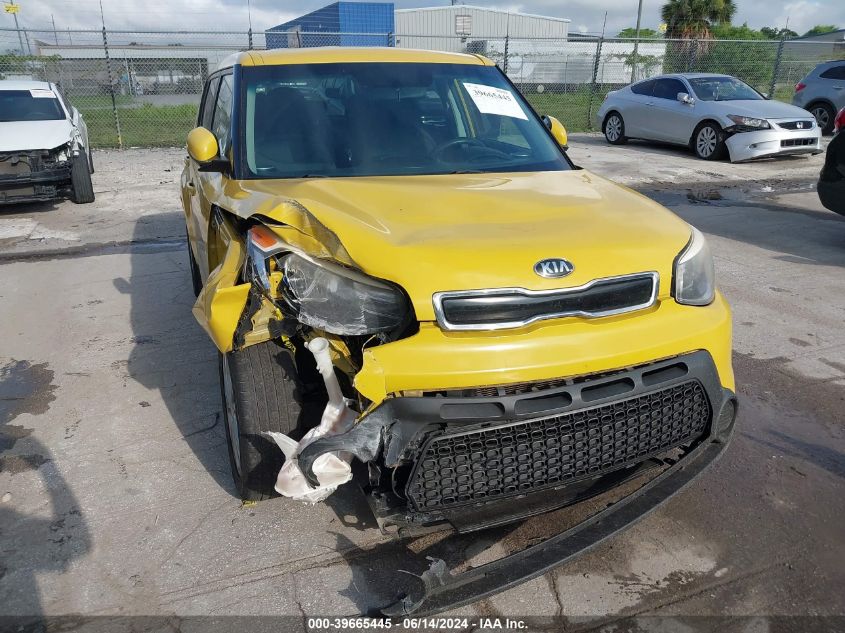 2015 Kia Soul + VIN: KNDJP3A52F7162367 Lot: 39665445