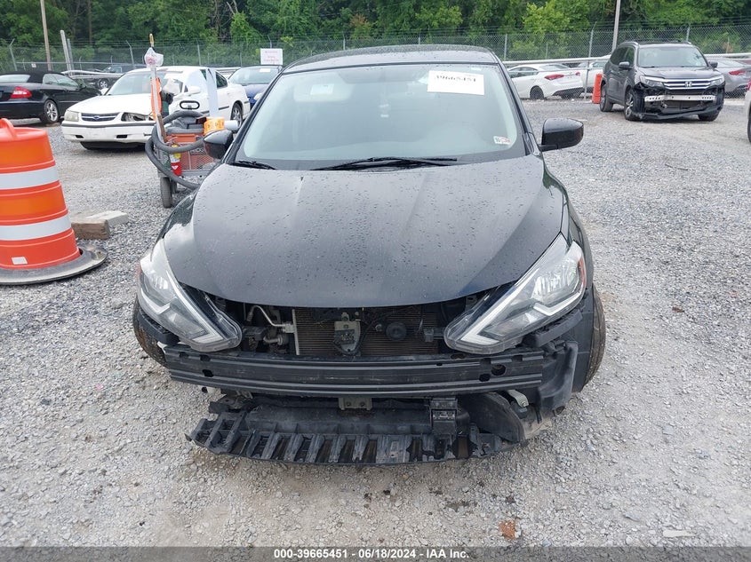 VIN 3N1AB7AP4KY249187 2019 NISSAN SENTRA S